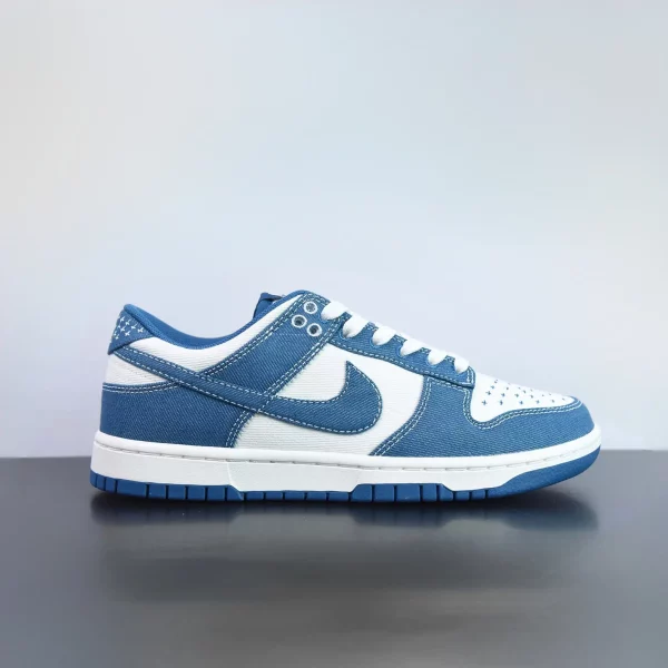 Nike Dunk Low ‘Industrial Blue Sashiko’ DV0834-101 Men’s Sneakers
