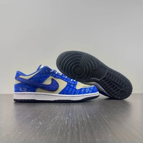 Nike Dunk Low Jackie Robinson DV2122-400 Men’s Blue Sneaker