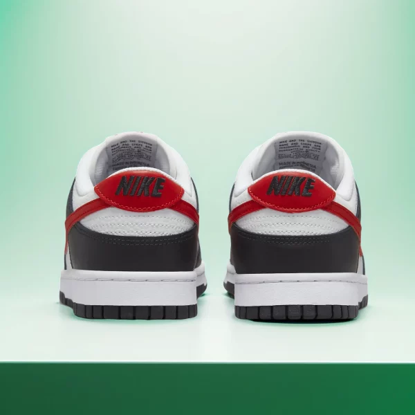 Nike Dunk Low Retro ‘Black White Red’ FB3354-001