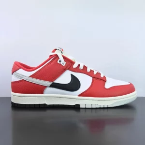 Nike Dunk Low ‘Split – Chicago’ Red/White DZ2536-600