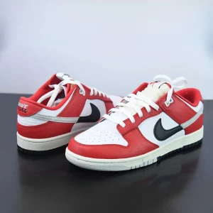 Nike Dunk Low ‘Split – Chicago’ Red/White DZ2536-600